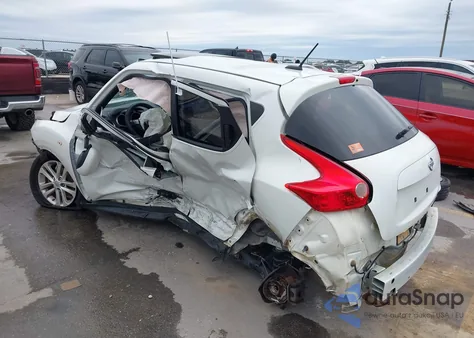 2013 Nissan Juke Sl from USA, damaged, VIN JN8AF5MR2DT211959